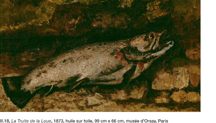 Gustave Courbet, Paysage d’hiver, La Truite de la Loue, Orsay