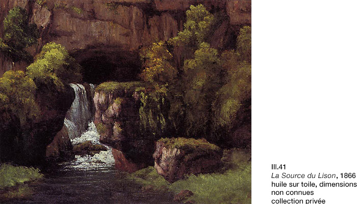 Gustave Courbet, La Source du Lison, 1866