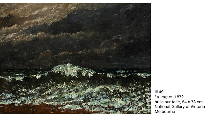 Gustave Courbet, La Vague, Melbourne